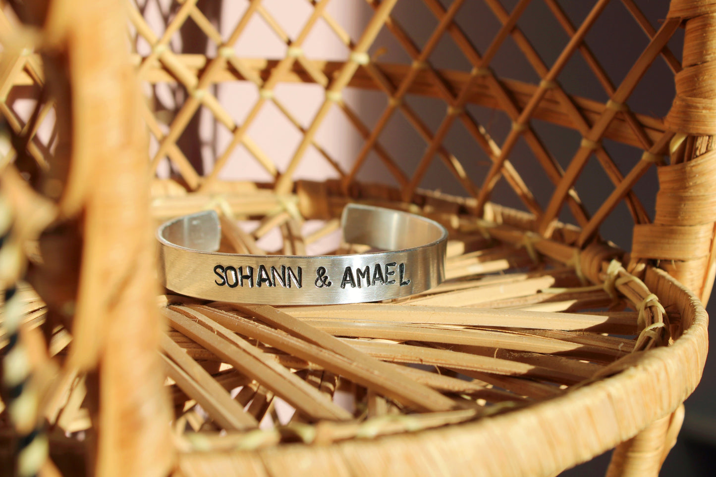 Bracelet (Jonc) personnalisé *Prénom/Mot*