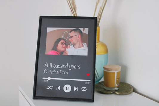 Cadre « Musique » en plexiglass