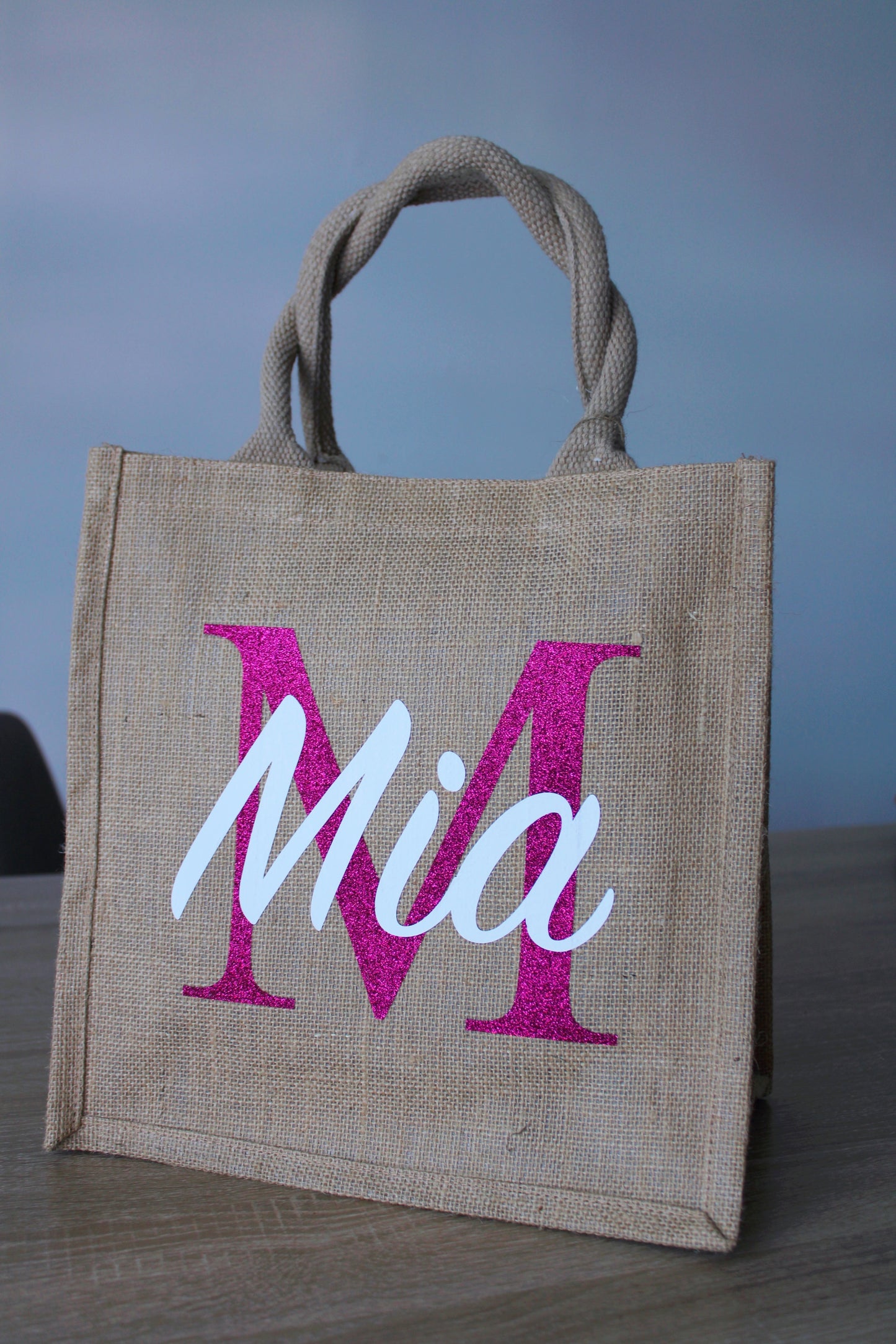 Sac en toile de jute - Prénom