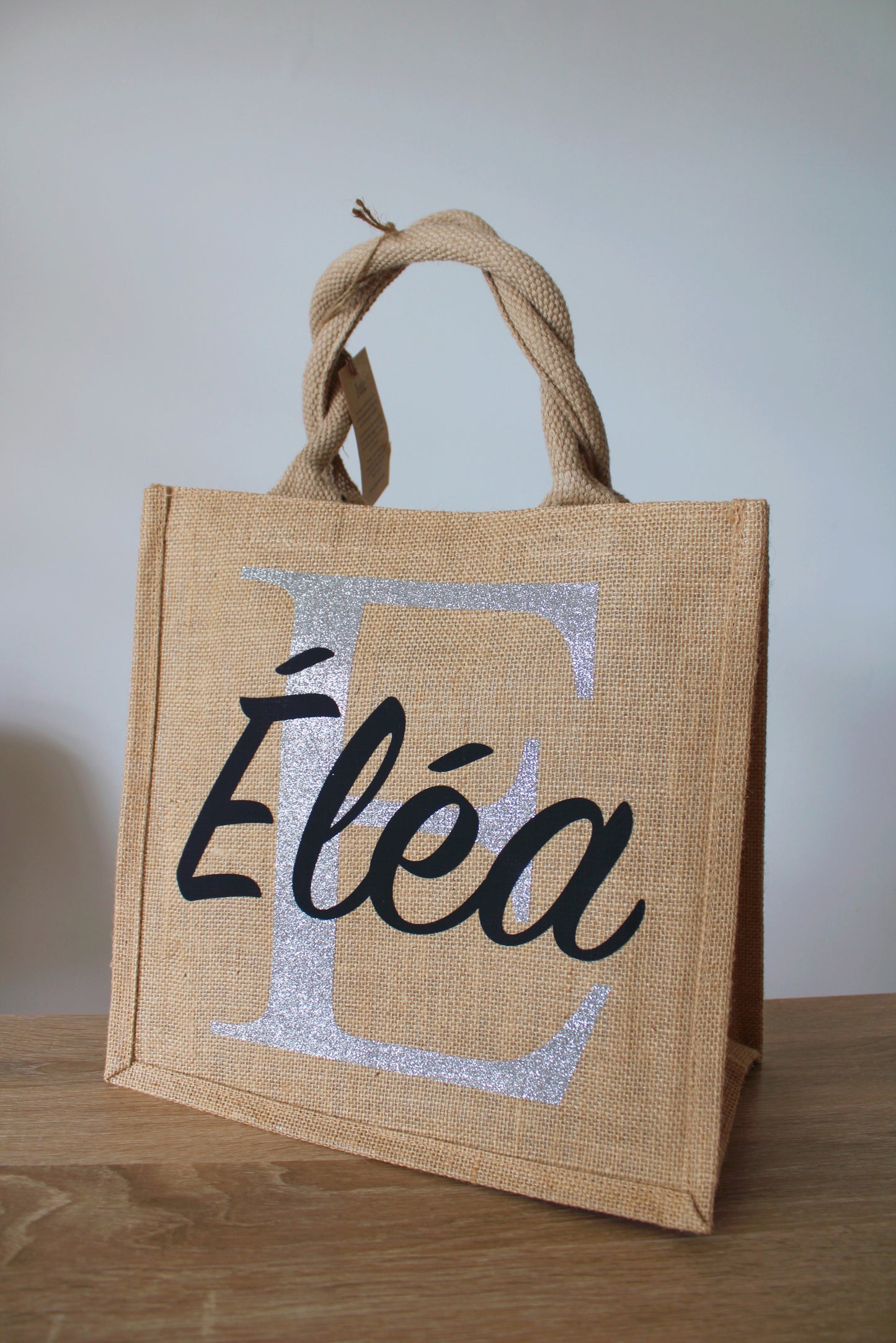 Sac en toile de jute - Prénom