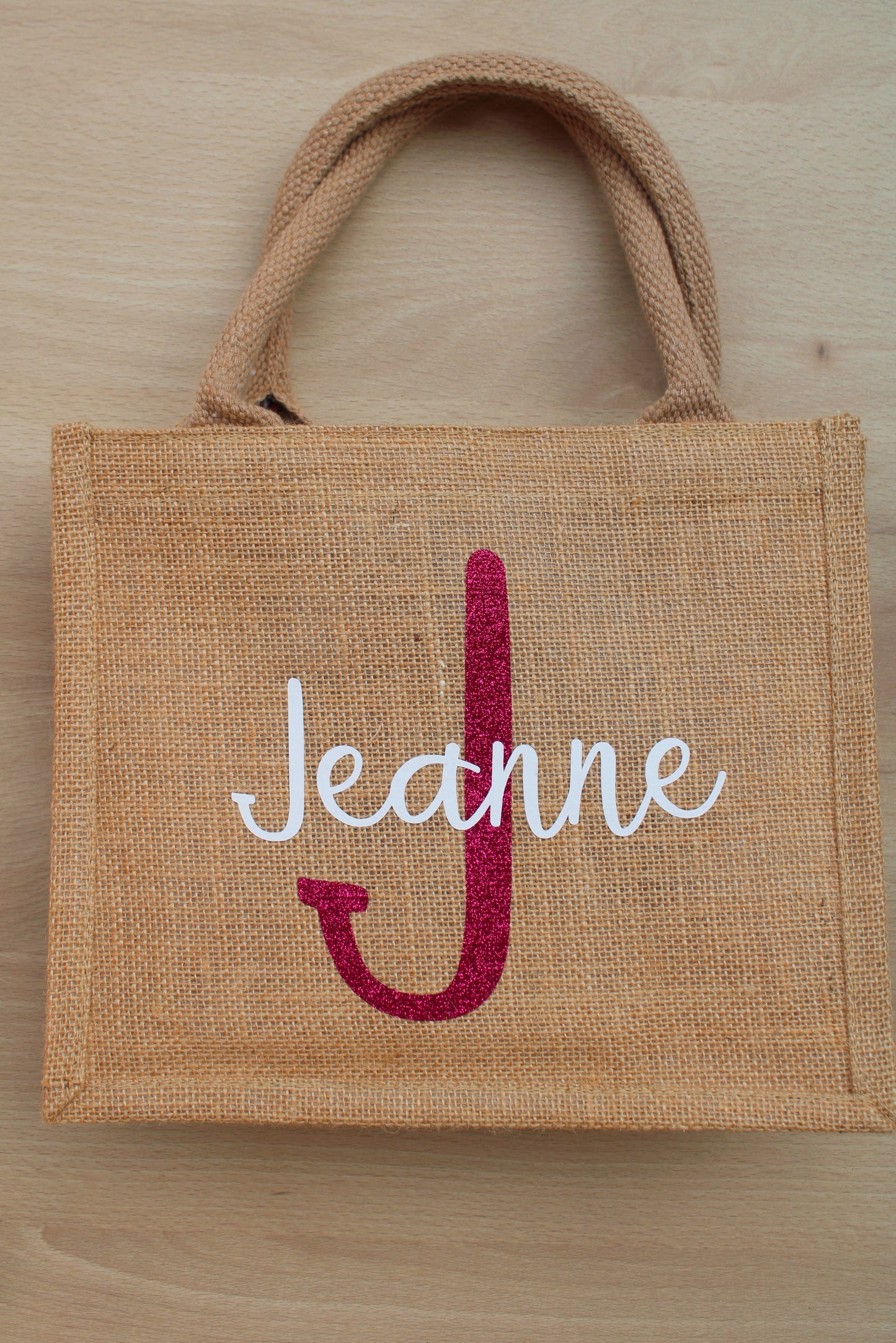 Petit Sac en Toile de Jute (26x22x14)